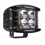 Cubos Led Negro De 2" - 40 Watts - Luz Blanca (180° Sideshooter)- Incluye Bracket De Montage, Incluye Cable De Alimentación (PACK 2 unidades)